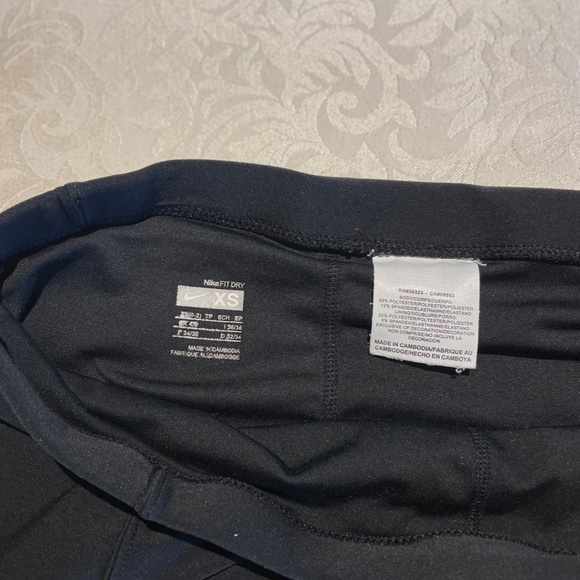 Nike Dri-Fit Women's Black Tennis🎾 Skirt w/attached shorts Size XS - Picture 5 of 5